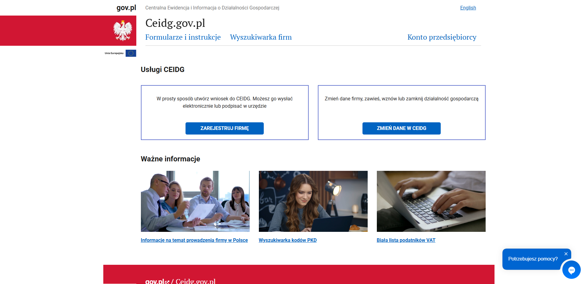 jak założyć jednoosobową działalność